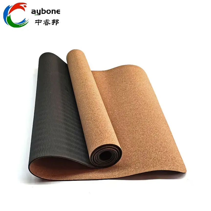 Rubber Cork Yoga Mat