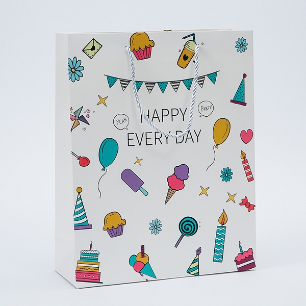 Gift Packaging Paper Bag with Handle - 1 