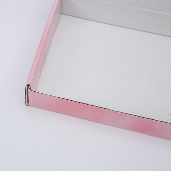Print Your Logo Pink Color Shipping Mailer Box - 3