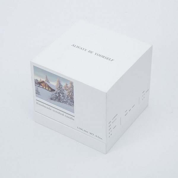 Коробка пакета бумаги искусства свечи - 1 