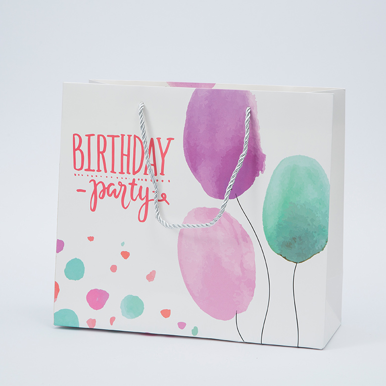 Bolsa de regalo de papel para embalaje de fiesta de cumpleaños - 1