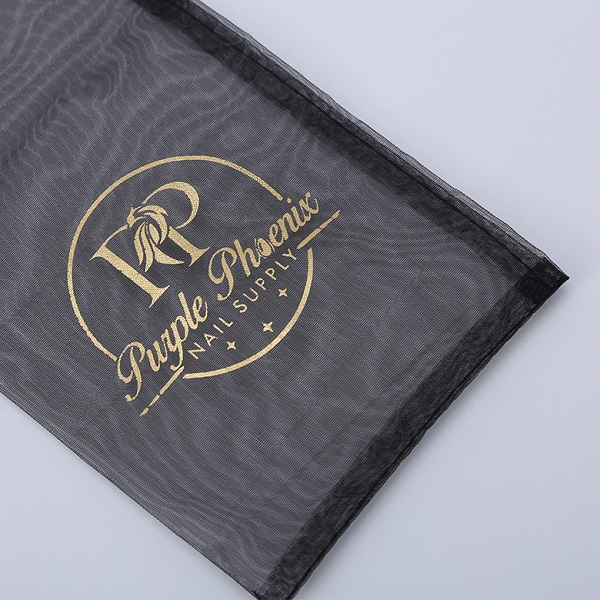 Black Gold Logo Organza Bags - 1 