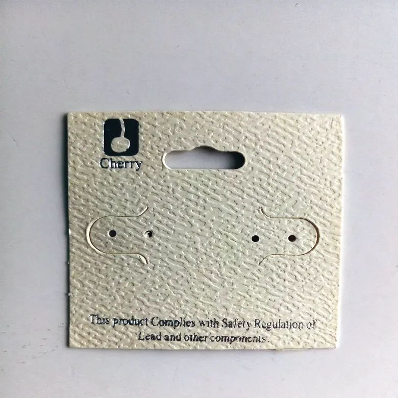 Earring Cards with Logo - 4