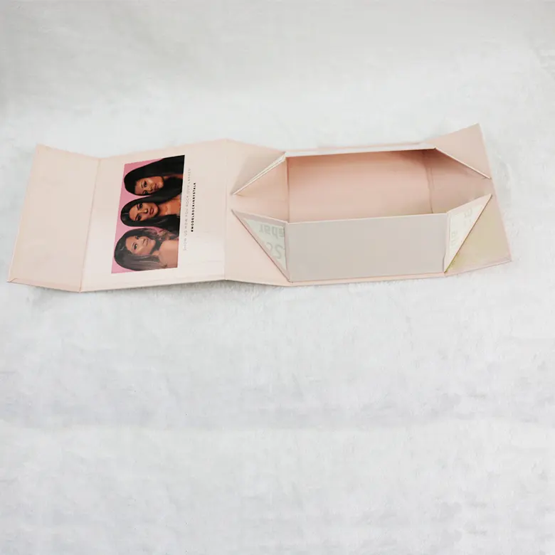 Magnetic Folding Wig Paper Box - 4