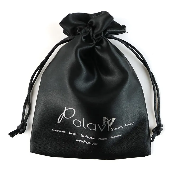 Satin Bags with Logo - 0