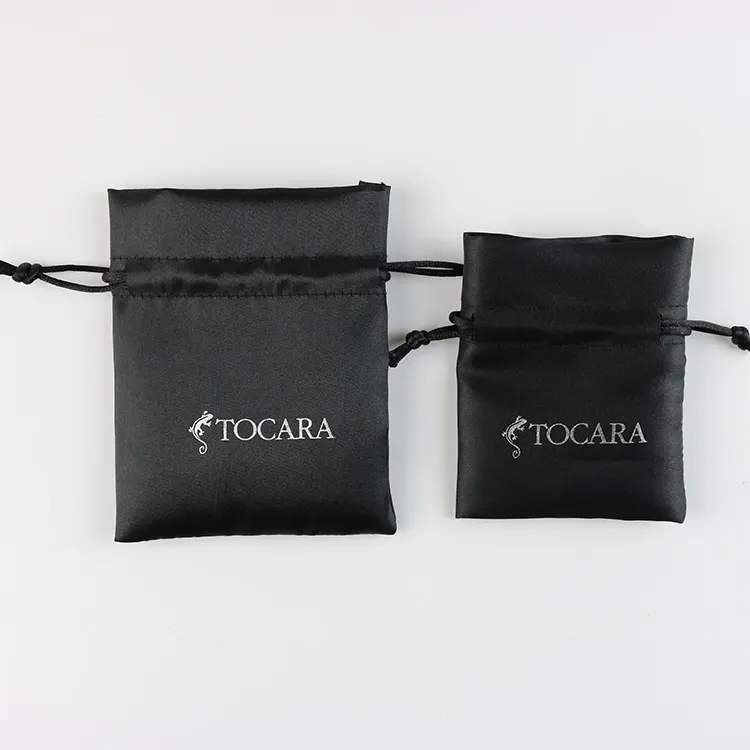 Satin Bags with Logo - 2 