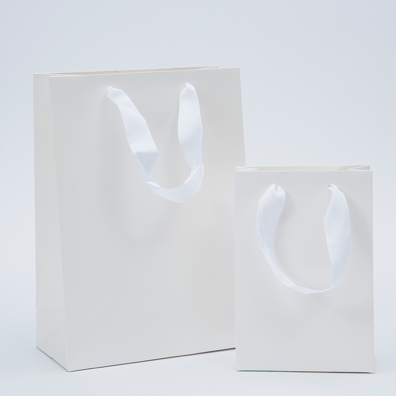 White Kraft Paper Bag / Paper Shoppig Bag/ Gift Bag