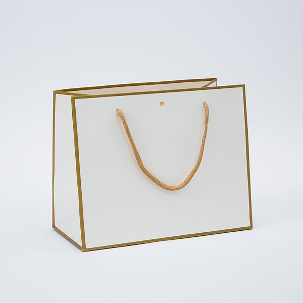 White Paper Bags With Handles