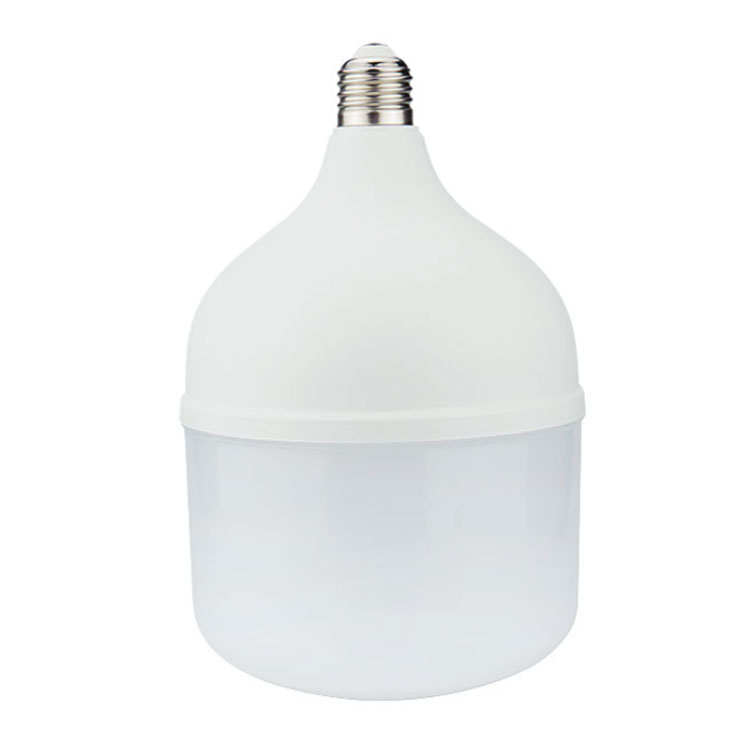 Пластиковая Т-образная светодиодная лампа E27 B22 энергосберегающая
