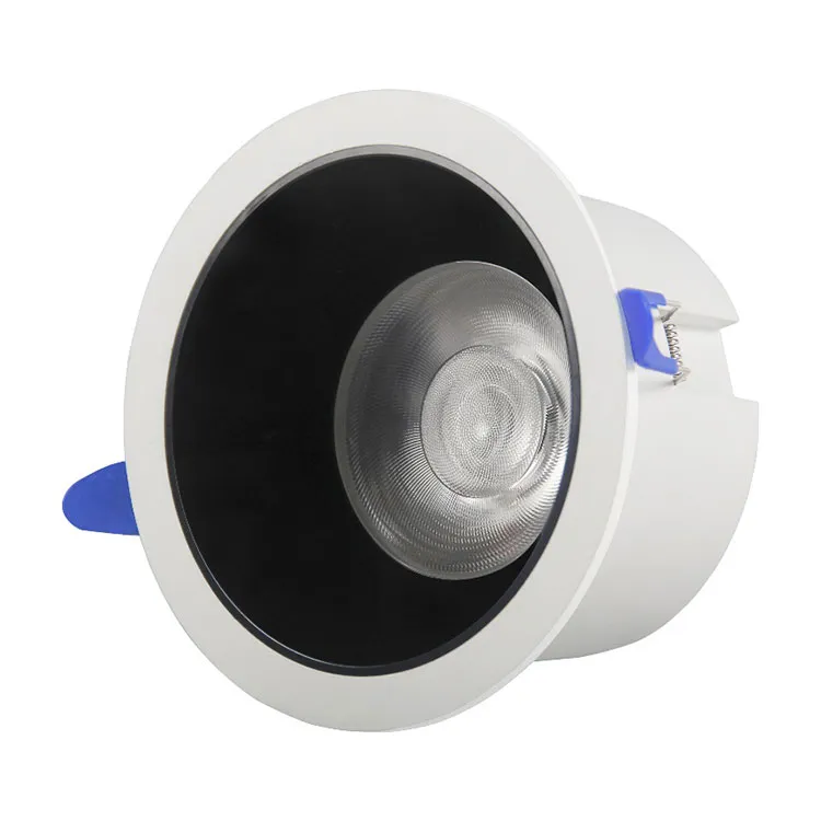 Plastik z aluminiowym oświetleniem typu downlight COB