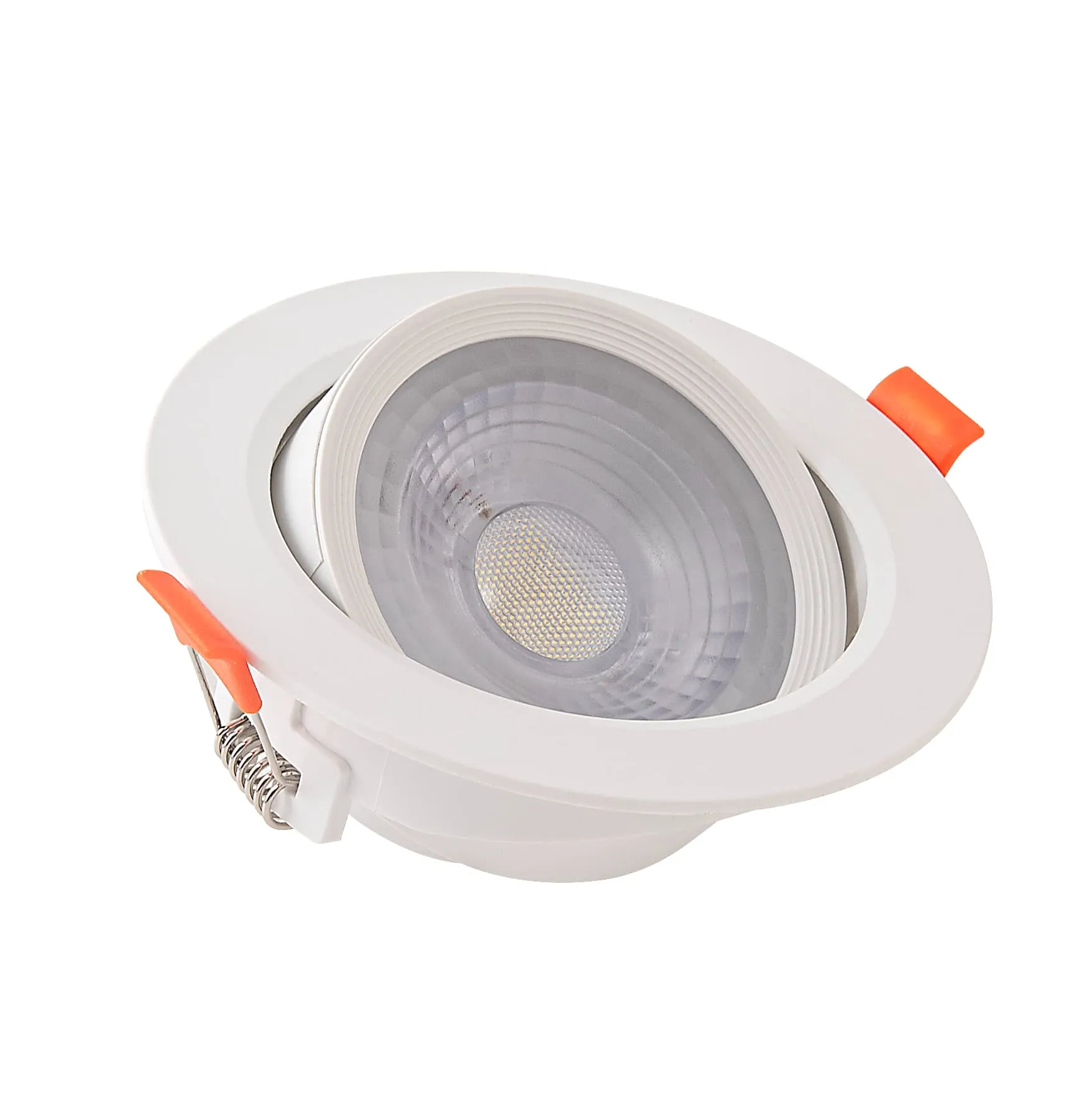 Round Shape Adjustable Recessed LED Spotlight PBT