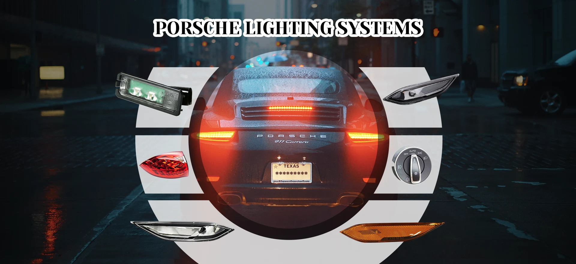 Fabrikant van Porsche-verlichtingssystemen