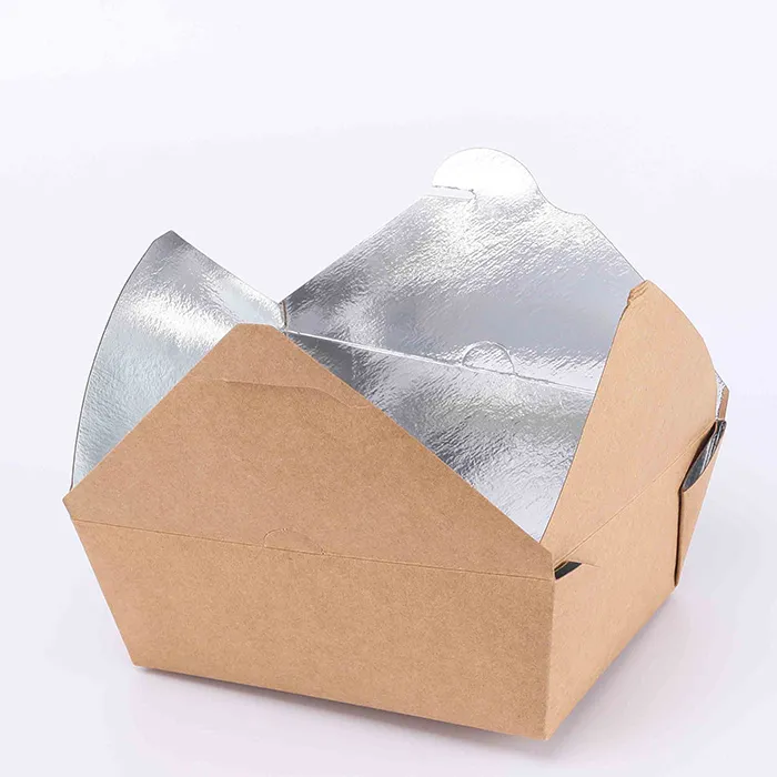Cajas de papel de aluminio de 1080 ml