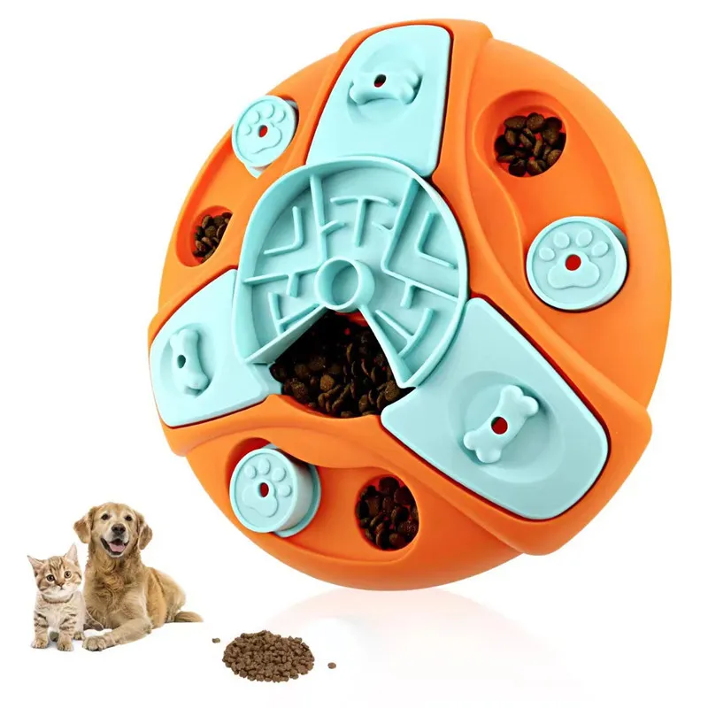 Pet Puzzle Toy Hiányzó Élelmiszer Rejtett Élelmiszertál