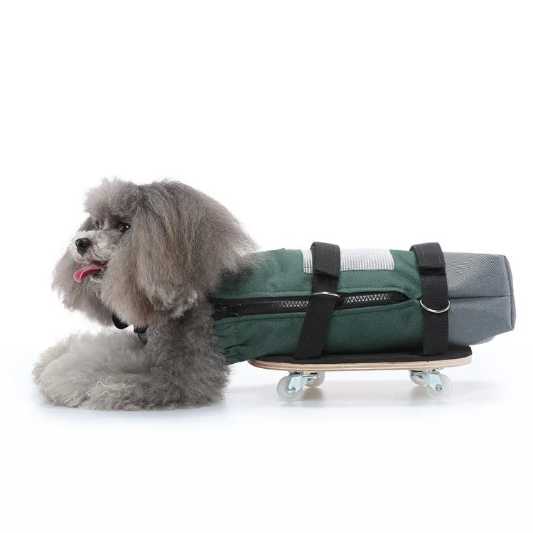 Pet Walking Aid Skateboard Disabled