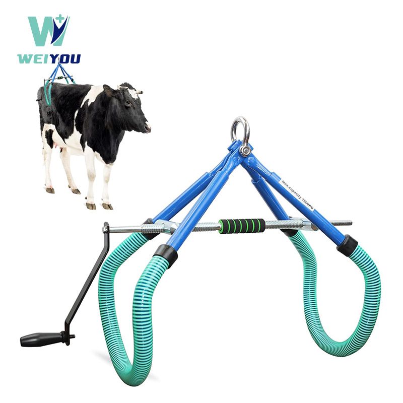 Cow Lifting Sling with Hip Clamp