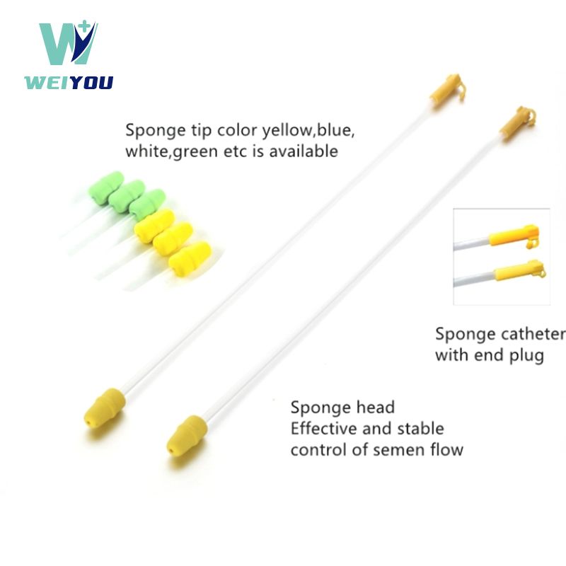 Disposable Small Sponge Catheter With End Plug
