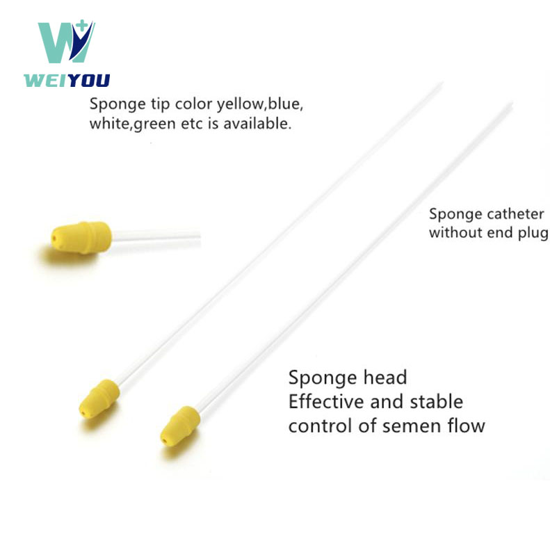 Disposable Small Sponge Catheter Without End Plug