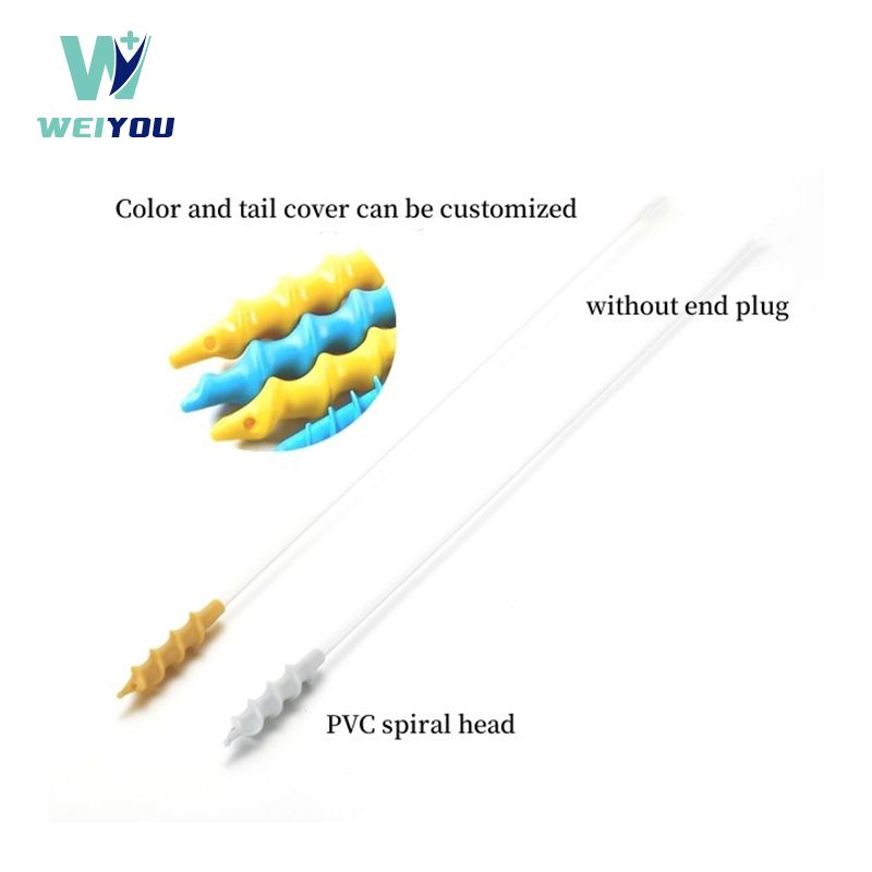 Disposable Spiral Catheter without end plug
