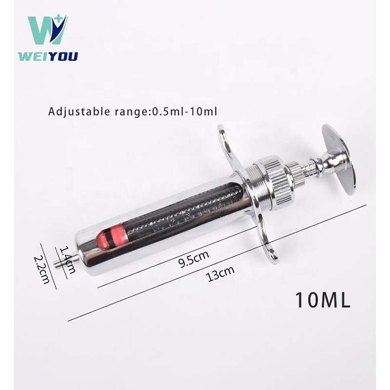 Veterinary Metal Syringe
