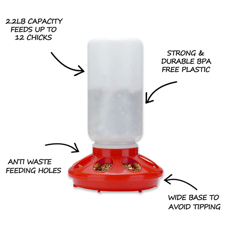 Chick Waterer Feeder Set with Legs