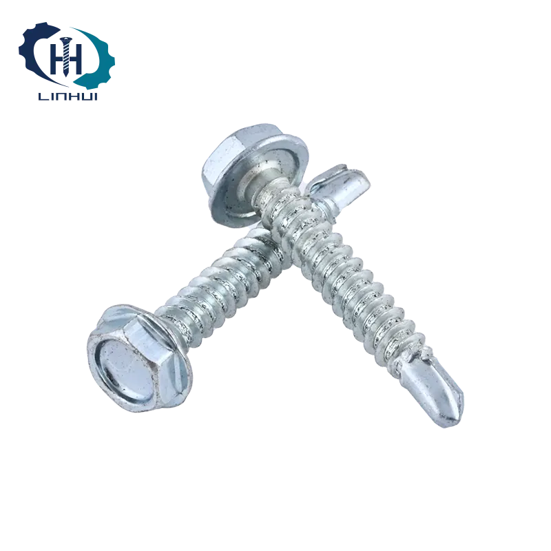 Ss410 Hex Washer Head Self Drilling Screw