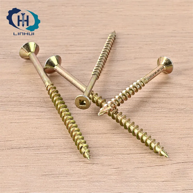 Square Flat Head Wood Screws Type-17 Points