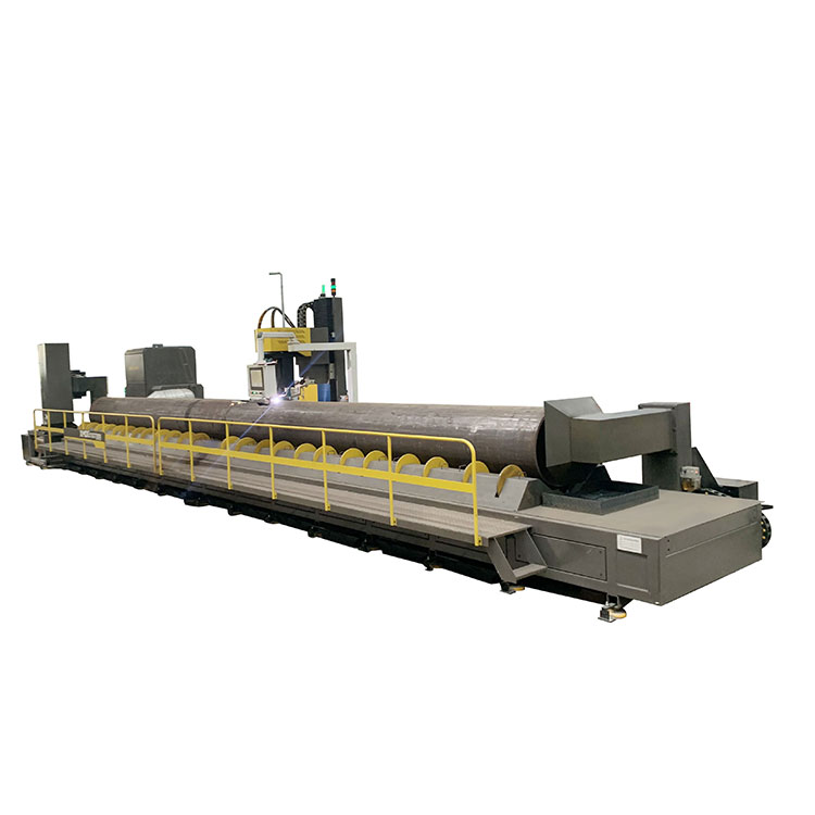 Pipe Cutting Machines With Roller Bed