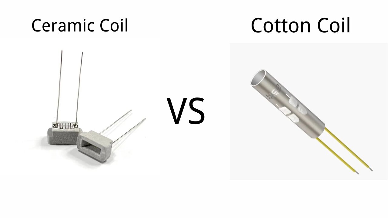 The ​ceramic heating coil vs cotton coil