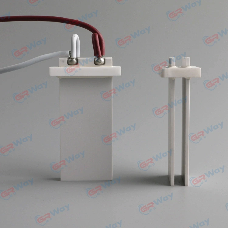Platta Keramiskt varmvattenberedare element för smart toalett