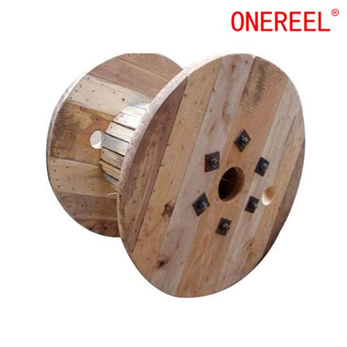 Big Wooden Cable Spool