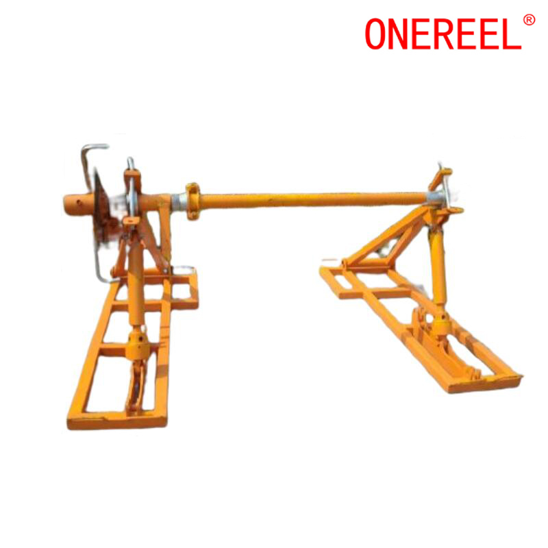 Detachable Drum Brakes Cable Reel Stand