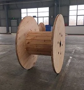 Durable Using Reasonable Price Round Wooden Wheel of Cable