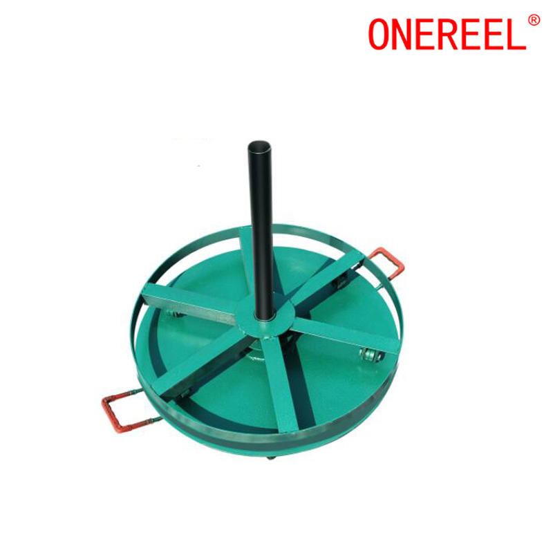 Upright Payout Cable Reel Stands