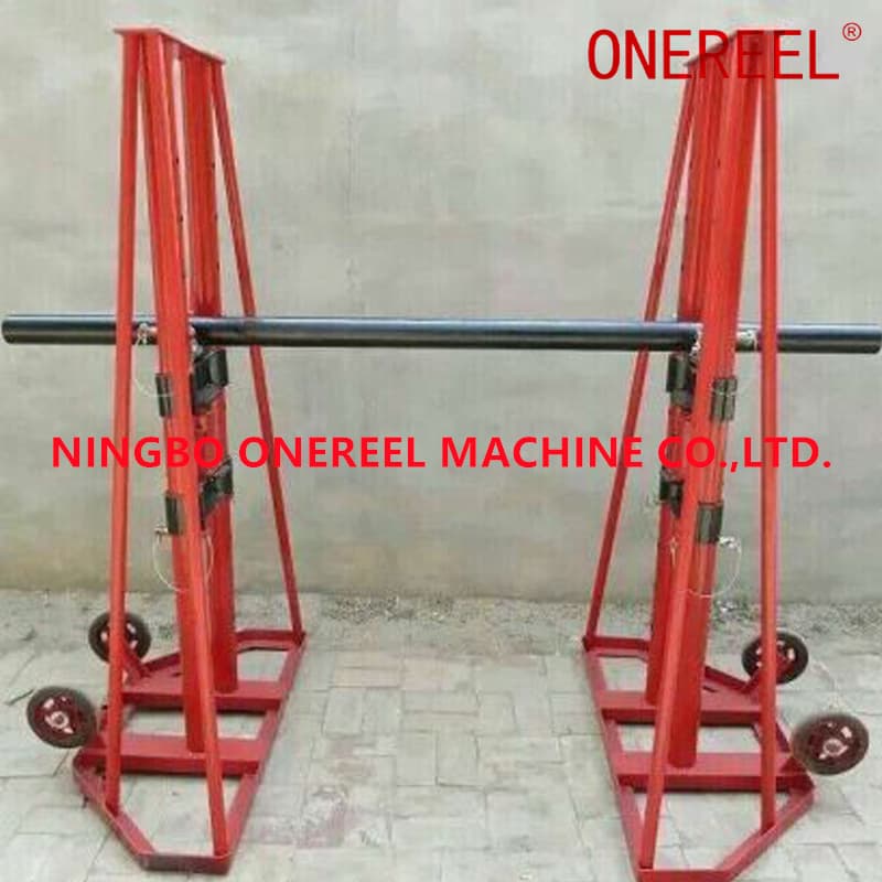 Wire Rope Cable Reel Stand - 1 