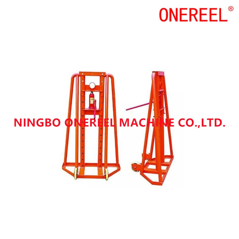 Wire Rope Cable Reel Stand - 2