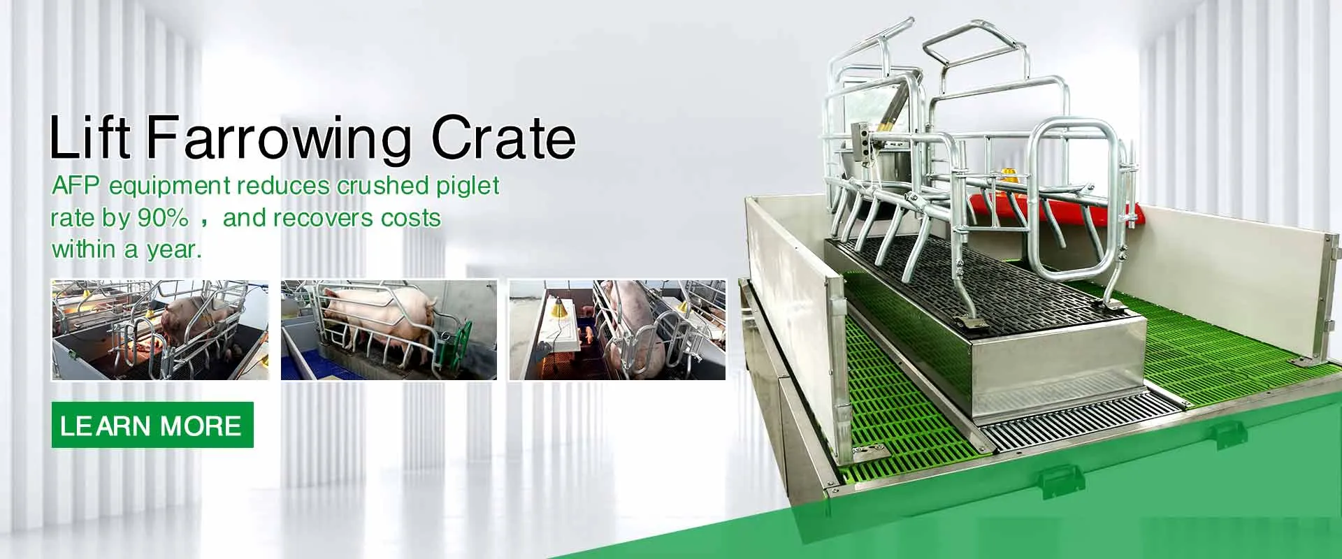 China Lift Farrowing Crate Factory