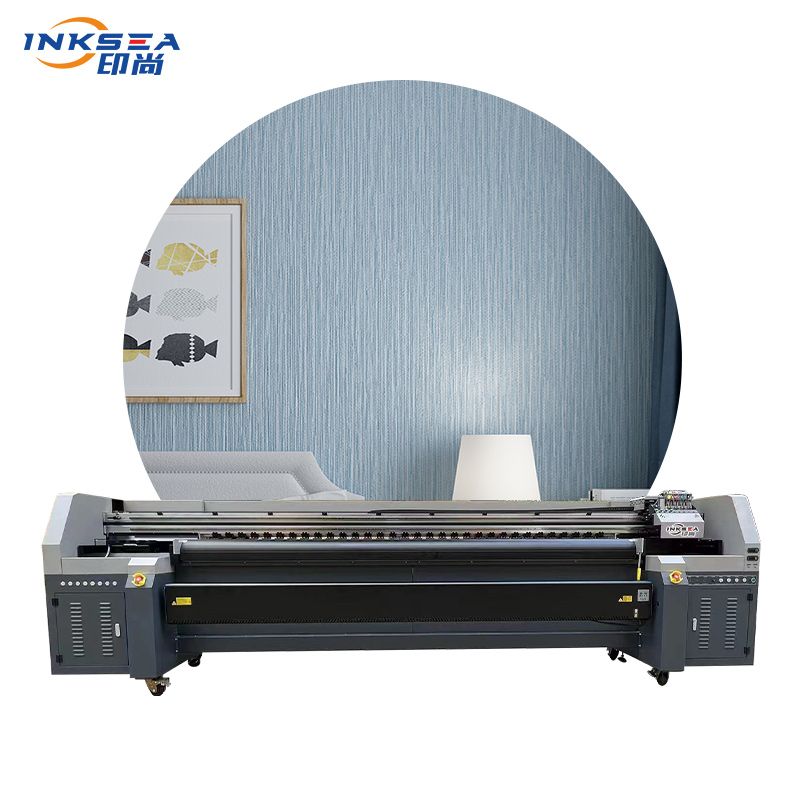 3200 वाइड फॉर्मेट वॉल पेपर प्रिंटर चीन प्रिंटिंग मशीन