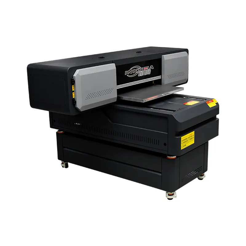 Printer Layar Datar UV Presisi Tinggi Harga Khusus Printer Keramik Kaca Papan 6090