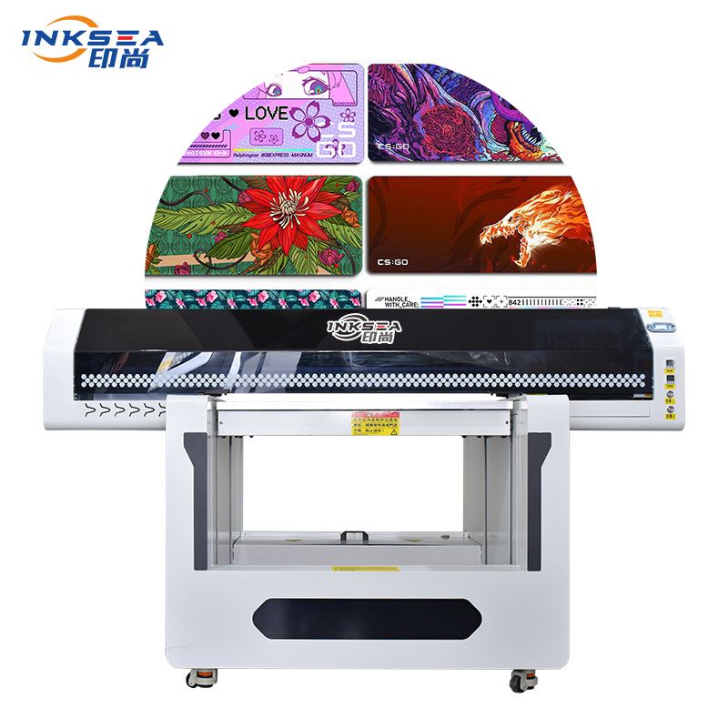 इंकजेट 9060 प्रिंटिंग मशीन प्लास्टिक पीवीसी पेट फिल्म प्रिंटर फ्लैटबेड यूवी प्रिंटर
