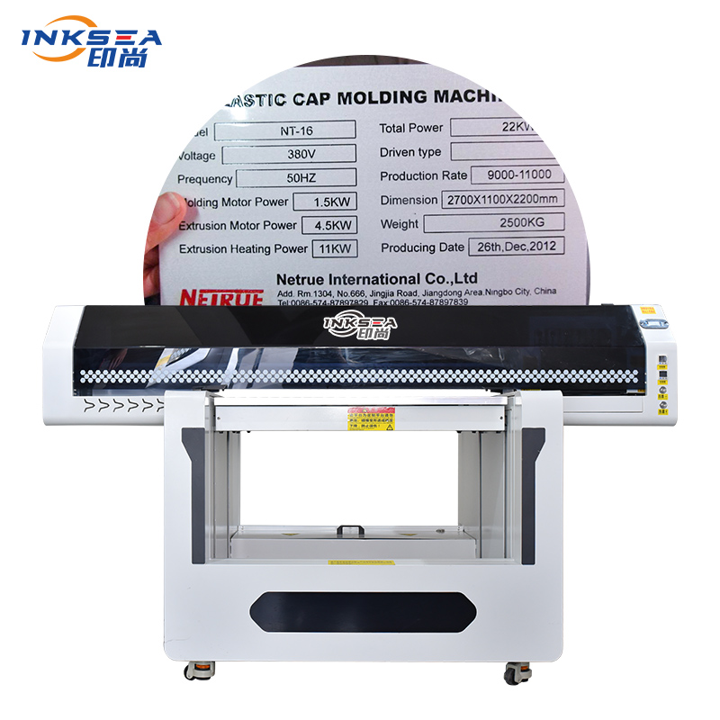 9060 फ्लैटबेड औद्योगिक टैबलेट प्रिंटर लेबल्स प्रिंटिंग इंकजेट यूवी प्रिंटर