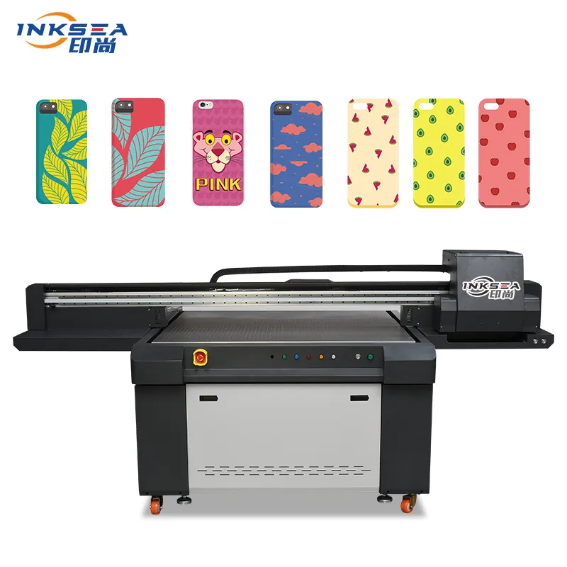 130*90cm Size Digital Flatbed Printer with 2-3 Ricoh G5 G5I Head UV Flatbed Printer for Wood Leather Glass Acrylic Flat Printer