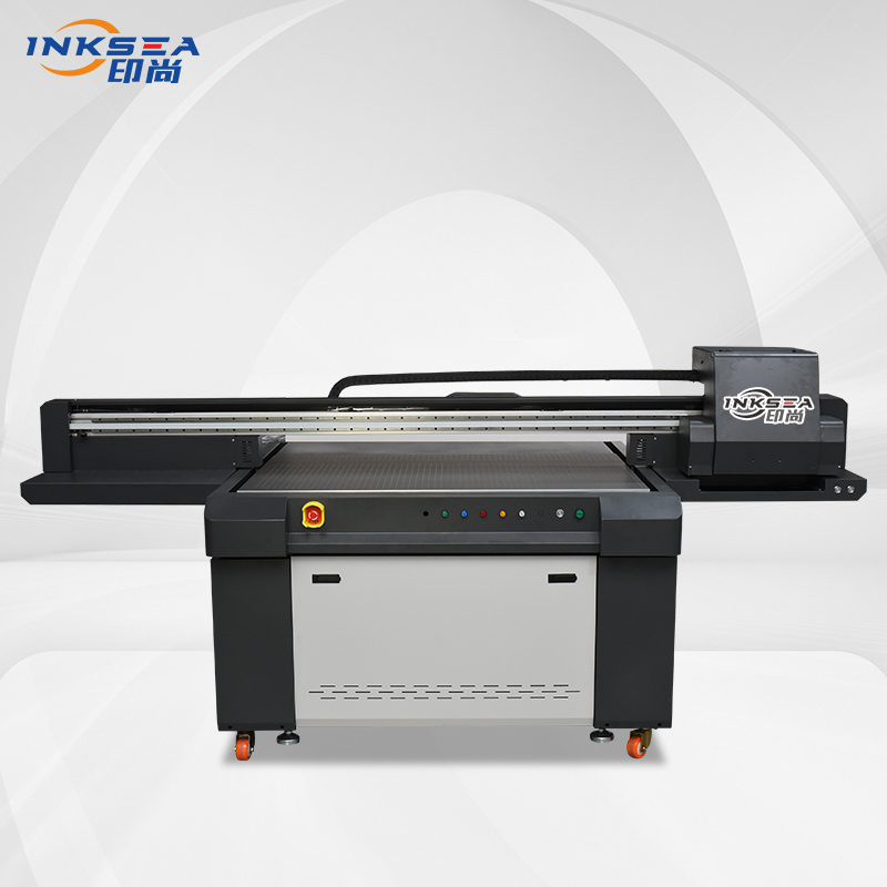 130*90 センチメートルサイズ産業用 UV プリンタ 2-3 G5/G6/I3200 ヘッド高速印刷精度 UV フラットベッドプリンタ割引価格