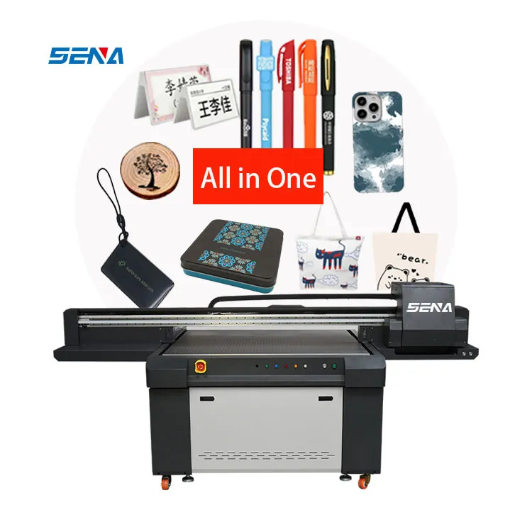 Printer Format Besar Digital 1300*900Mm UV Inkjet Printer Flatbed Pernis 3D Kustom untuk Sepatu Logam Casing Ponsel Kaca Kayu Kartu ID