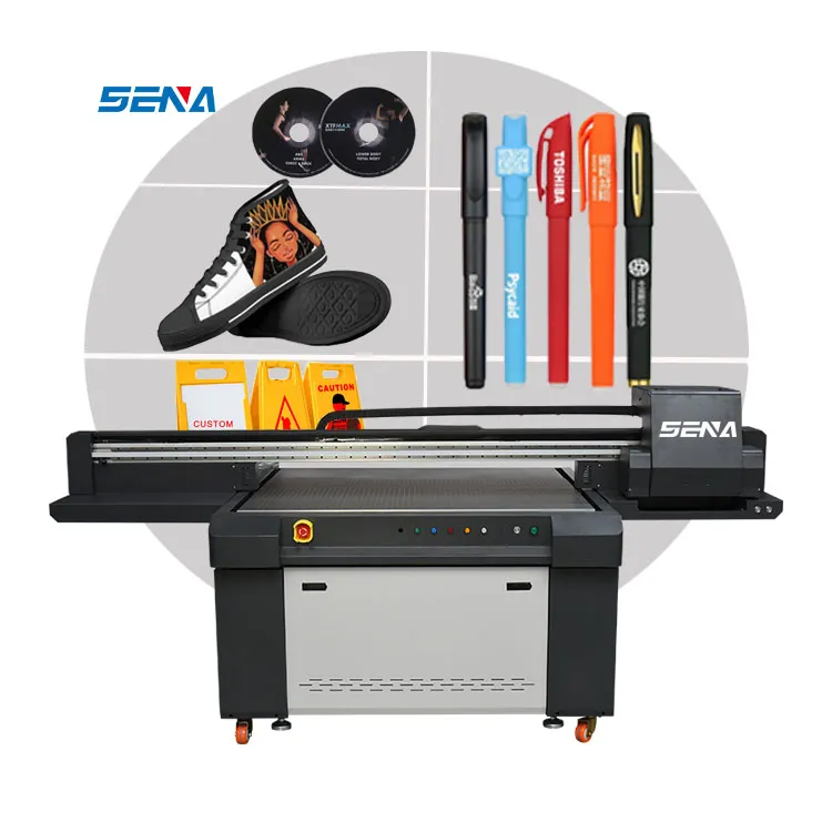 1300*900mm Digital Printer 3d Inkjet Flatbed UV PrinterA1 A0 Size Large Format Printer for PVC Tile Felt Plastic Metal Fabric