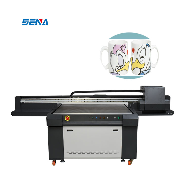 1300*900 mm digitala tryckmaskiner Inkjet UV platt skrivare Storformat UV-skrivare för glas trä Akryl Box Telefonfodral