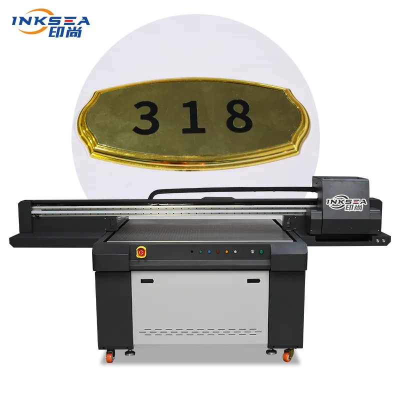 1390 Mesin cetak warna digital UV Flatbed Printer