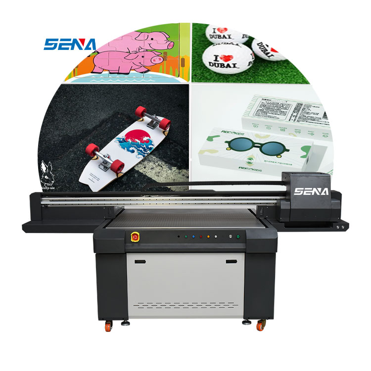 1390 Digital Printer Large Format Inkjet UV Flatbed Printer for Customize Label Phone Case PVC Card Inkjet Plate Type Printer