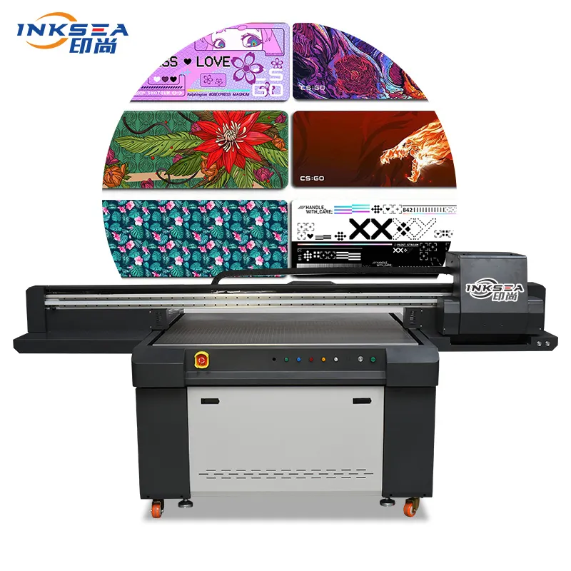 Mesin Cetak Digital Printer Keramik Akrilik Batu Kulit Inkjet 1390 dengan 3 Kepala Cetak Ricoh G5 Printer Format Besar