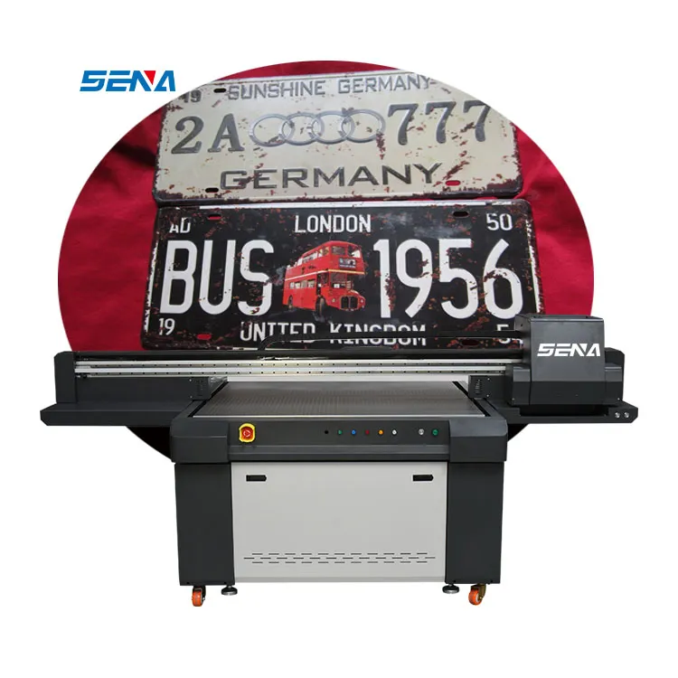 1390-SENA Remote Control 3D Printer Digital Inkjet Label Telepon Kartu Printer UV Format Besar untuk dijual